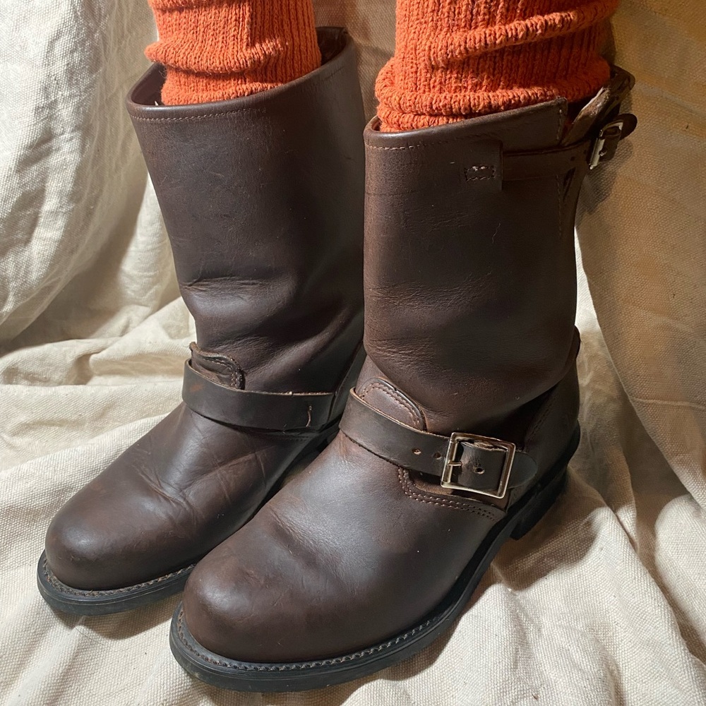 Frye Engineer 8R Leather Boots